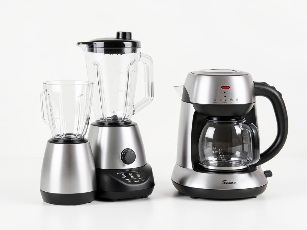 Blender and coffee machine appliances